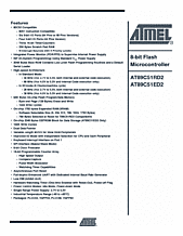 DataSheet AT89C51ED2 pdf